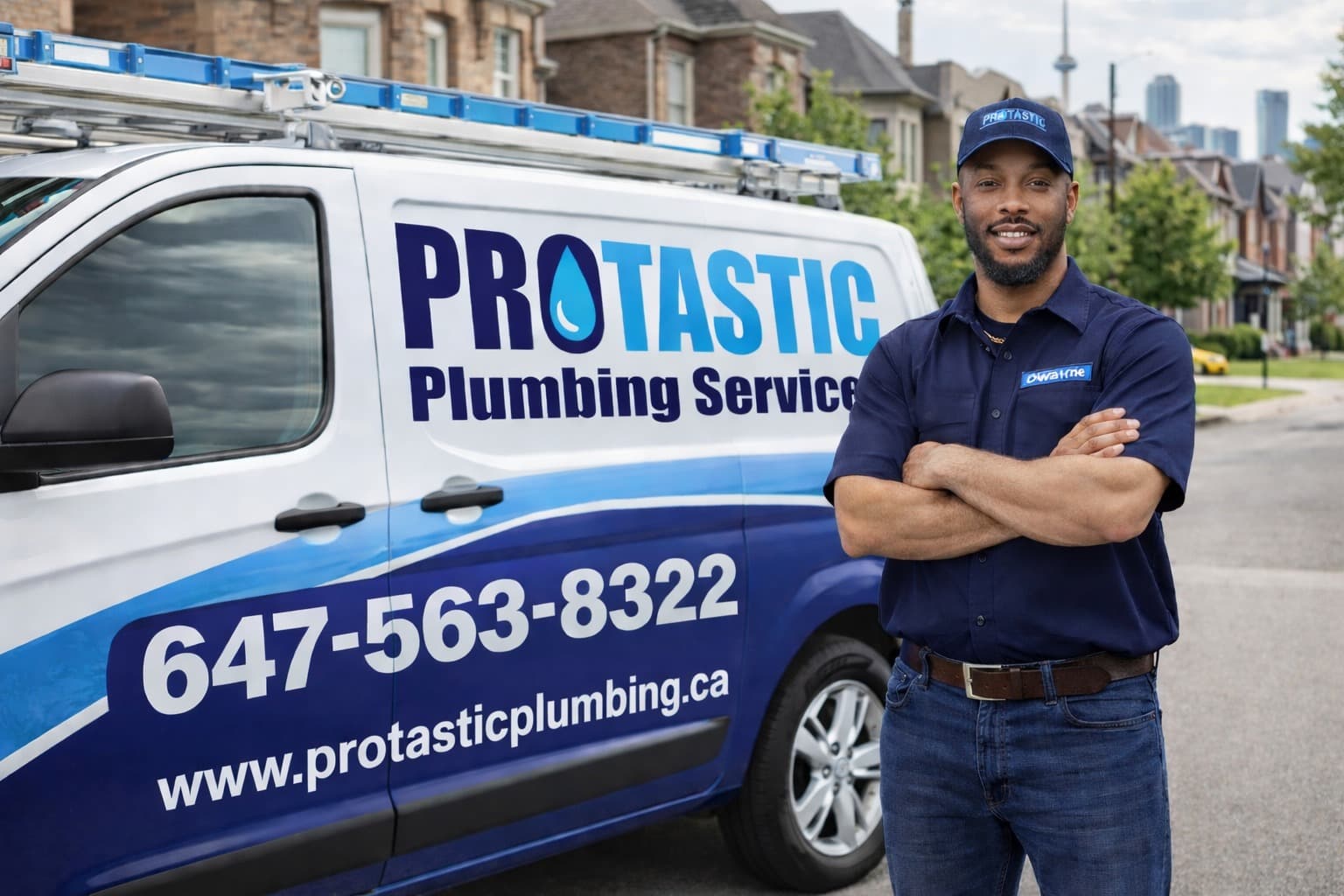Professional Plumber Background